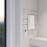 Полотенцесушитель электрический ABBER Charme AH4004MW белый матовый