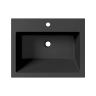 Раковина для ванной Uperwood Megan 60х48х16,5 см, черная матовая