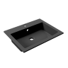 Раковина для ванной Uperwood Megan 60х48х16,5 см, черная матовая
