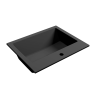 Раковина для ванной Uperwood Megan 60х48х16,5 см, черная матовая