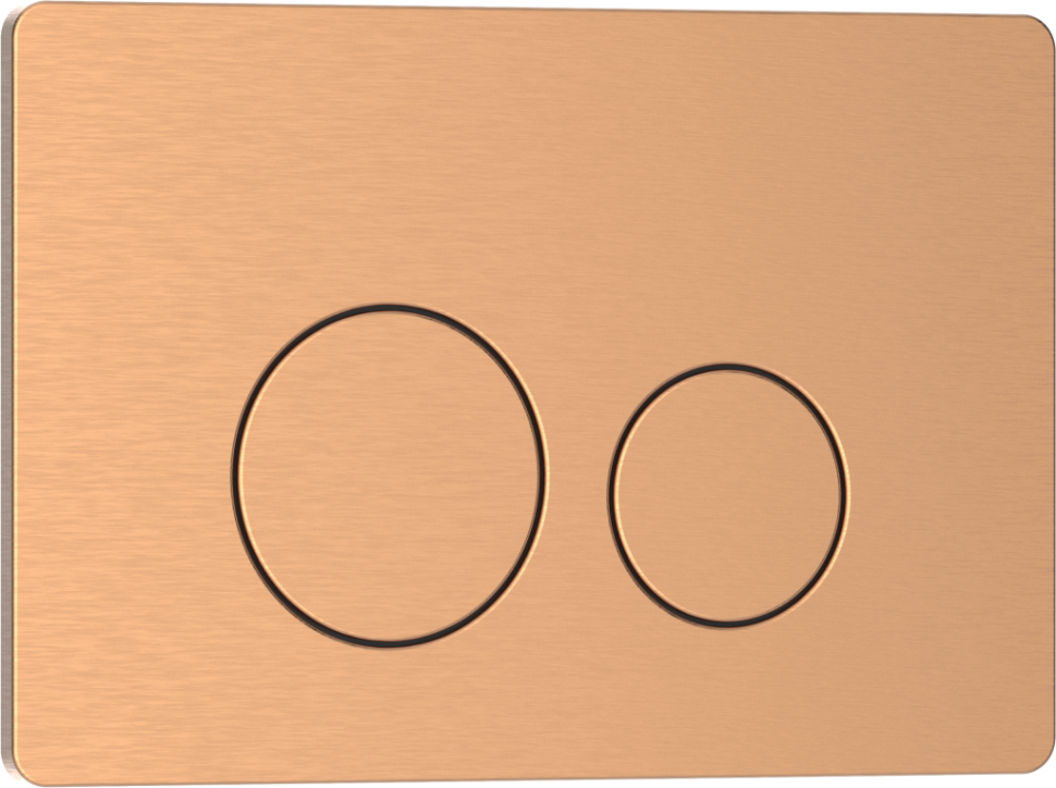 Комплект 3в1 IBERICA BLANCA инсталляция SILENCIO, унитаз BILBAO ALTO белый, кнопка смыва INOX-О розовое золото матовое (IB001.BLA.234.8172)