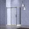 Душевой уголок Como-N VSR-4CN1012CLB, 1200*1000, черный, стекло прозрачное