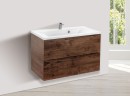 База под раковину Mia 800 подвесная, 2 выкатных ящика soft close, R.Wood