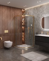 Душевой уголок CEZARES MOLVENO-R-2-100-C-BORO-IV