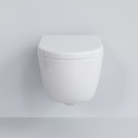 Унитаз Abner 103T20001R (545*360*330) БЕЛЫЙ подвесной БЕЗОБОДКОВЫЙ, 1 место