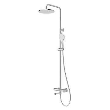Душевая стойка со смесителем и изливом CEZARES STYLUS-CVD-01