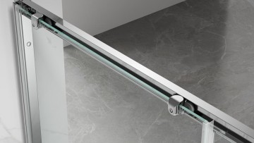 Душевой угол Veconi Rovigo RV-055, 1500х700х1950, хром, стекло pear
