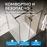 Душевой поддон ABBER AD3D090 90х90 квадратный, акриловый, белый