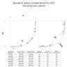 Душевой угол Veconi Evo 200 CH, 1000х900x1950, хром, прозрачное стекло