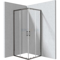 Душевая кабина, прямоугольная, 80x90 см