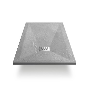 Поддон для душа из искусственного камня VST-4SR8010G,1000*800*25, серый