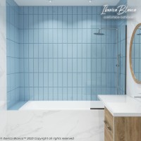 Шторка для ванны IBERICA BLANCA Mod.403 неподвижная прозрачное стекло/черный 70х140см (IB403.SB.140.70)