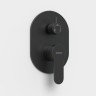 Душевой комплект BERGES VENTAS 3O BLACK, черный матовый