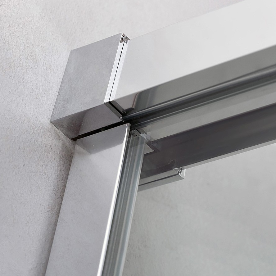 Душевая дверь с доводчиками CEZARES DUET SOFT-BF-1-130-C-Cr