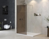 Душевая перегородка CEZARES LIBERTA-L-1-80-120-BR-Cr