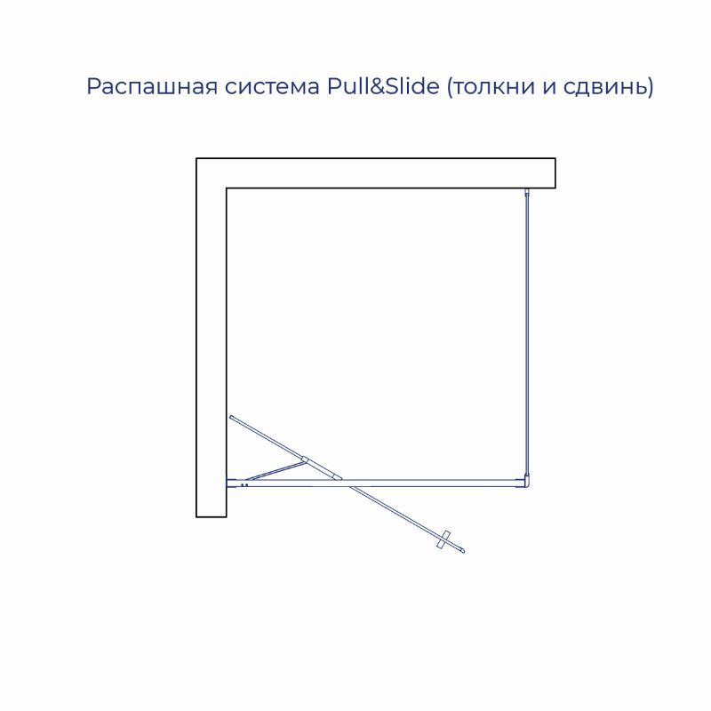Душевой уголок квадратный RGW SV-135-2 (SV-05-2 + Z-050-3) 1000x1000