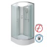 Душевая кабина Niagara Classic NG-33094-14LBK (100х90х200) средний поддон(26см),стекло матовое,4 места