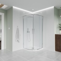 Душевой угол Veconi Evo 200 CH, 1200х800x1950, хром, прозрачное стекло