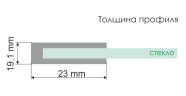 Эльба (Elbe) 74P18 Душевой уголок