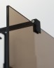 Душевая перегородка CEZARES LIBERTA-L-2-110-BR-NERO