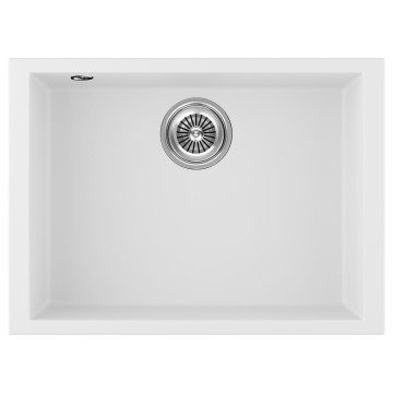 Мойка GRATO 60, ULTRAGRANIT, PM866044-WH, WHITE, 600х440 мм, Paulmark