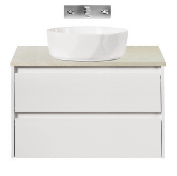 Столешница из керамогранита BelBagno KEP-80-MCO-W0 Marmo Crema Opaco