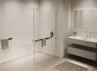 Душевая перегородка Walk-In VSW-1HR120CL, 1200*2000, хром, стекло прозрачное