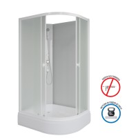 Душевая кабина Niagara Promo P100/80/26L/MT/BK (100х80х195) 4 места
