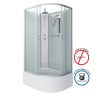 Душевая кабина Niagara Classic NG-2310-14LBKT (120х80х210) высокий поддон(40см),стекло матовое,4 места