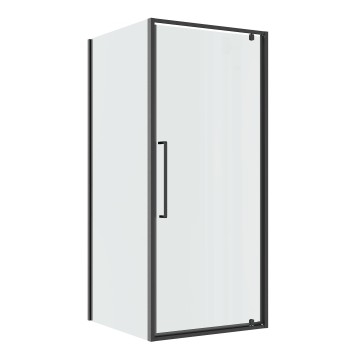 Душевое ограждение Niagara Nova NG-35-10AGR-A80GR-34 (100х80х195) прямоугольник,распашная,графит,стекло прозрачное,2 места