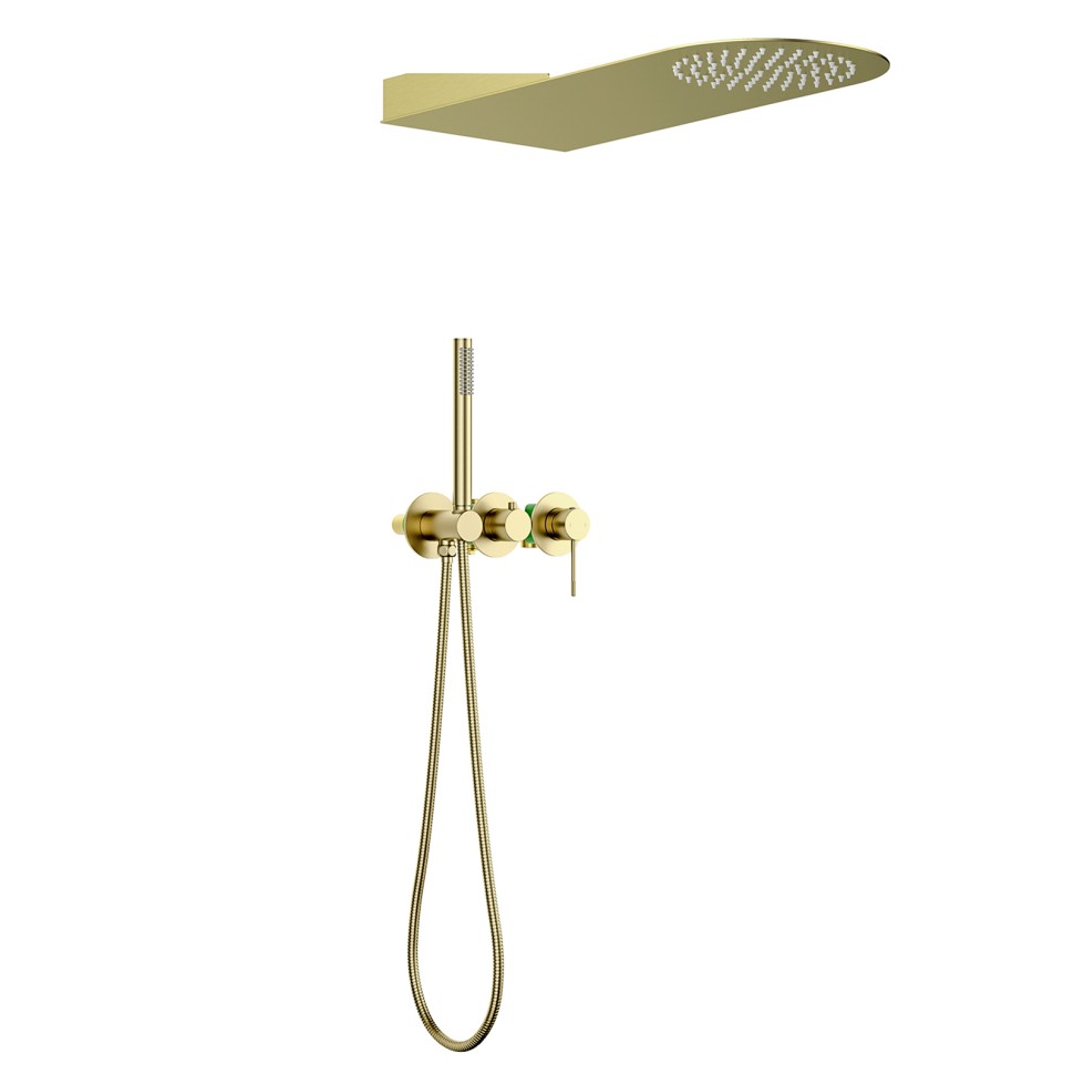 Душевая система встроенная Timo Saona SX-2340/17SM золото матовое
