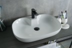 Раковина Gid N9446b 51156 накладная белая 61x42x12.5