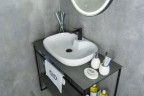 Раковина Gid N9446b 51156 накладная белая 61x42x12.5