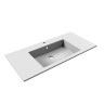 Раковина для ванной Uperwood Megan 100х48х16,5 см, белая матовая