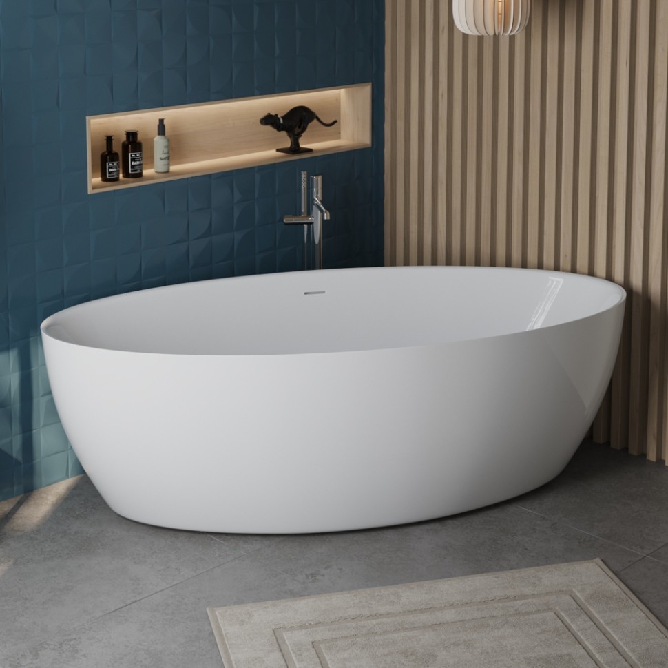 Акриловая ванна BELBAGNO BB707-1860-880
