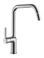 Смеситель для кухни, хром. Аэратор с изменяемым углом наклона. OSGARD HAVET 56073