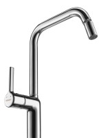 Смеситель для кухни, хром. Аэратор с изменяемым углом наклона. OSGARD HAVET 56073