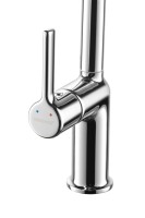 Смеситель для кухни, хром. Аэратор с изменяемым углом наклона. OSGARD HAVET 56073