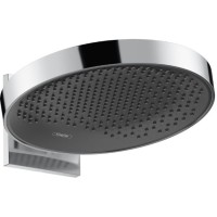 Верхний душ Hansgrohe Rainfinity, d=360 мм, 1 jеt, с настенным держателем, цвет: хром 26230000