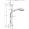 Душевой гарнитур Hansgrohe Raindance Classic хром 27843000
