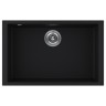 Мойка GRATO 69, ULTRAGRANIT, PM866944-BLM, BLACK, 690х443 мм, Paulmark