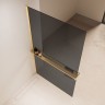 Душевая перегородка Walk-In VSW-1HR120CGG, 1200*2000, матовый золотой, стекло тонированное
