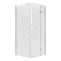Душевое ограждение Niagara Nova NG-6632-34 (100х100х195) квадрат,хром,дверь распашная,стекло прозрачное,1 место