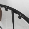 Душевой угол Veconi Evo 200 B, 800х800x1950, черный матовый, прозрачное стекло