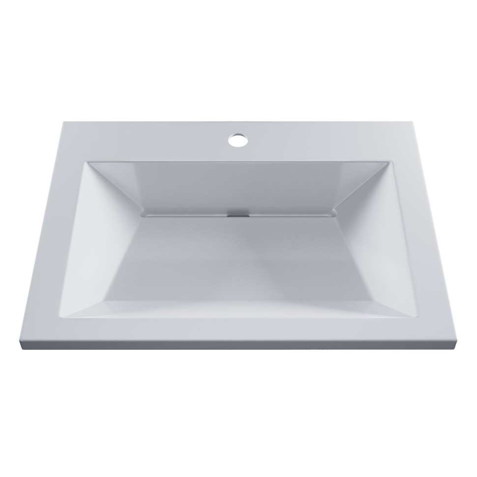 Раковина для ванной Uperwood Megan 100х48х16,5 см, черная матовая