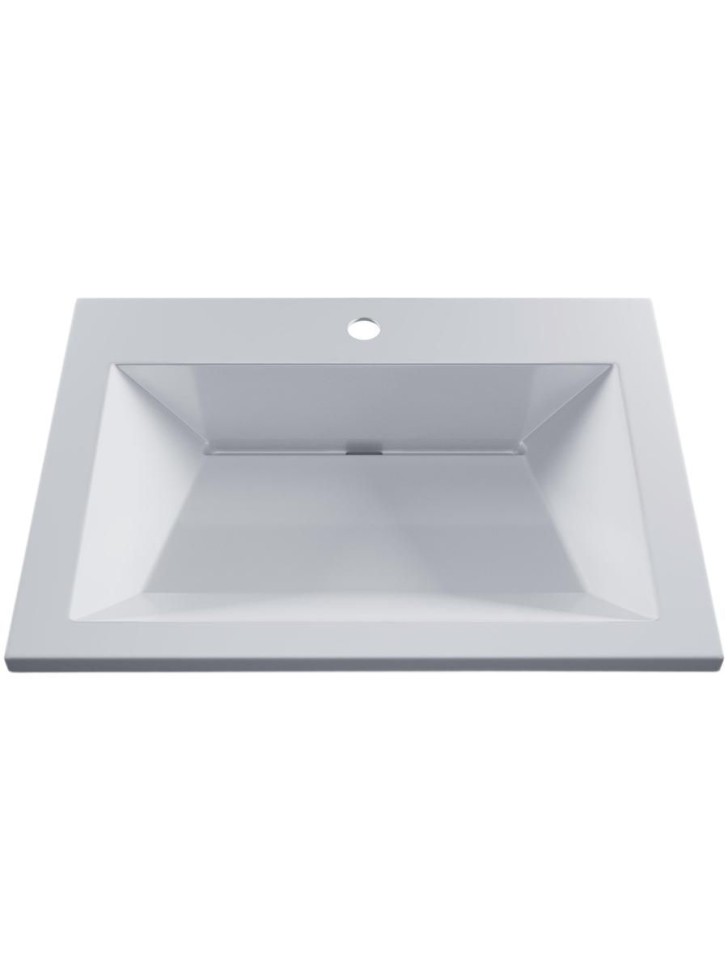 Раковина для ванной Uperwood Megan 100х48х16,5 см, черная матовая