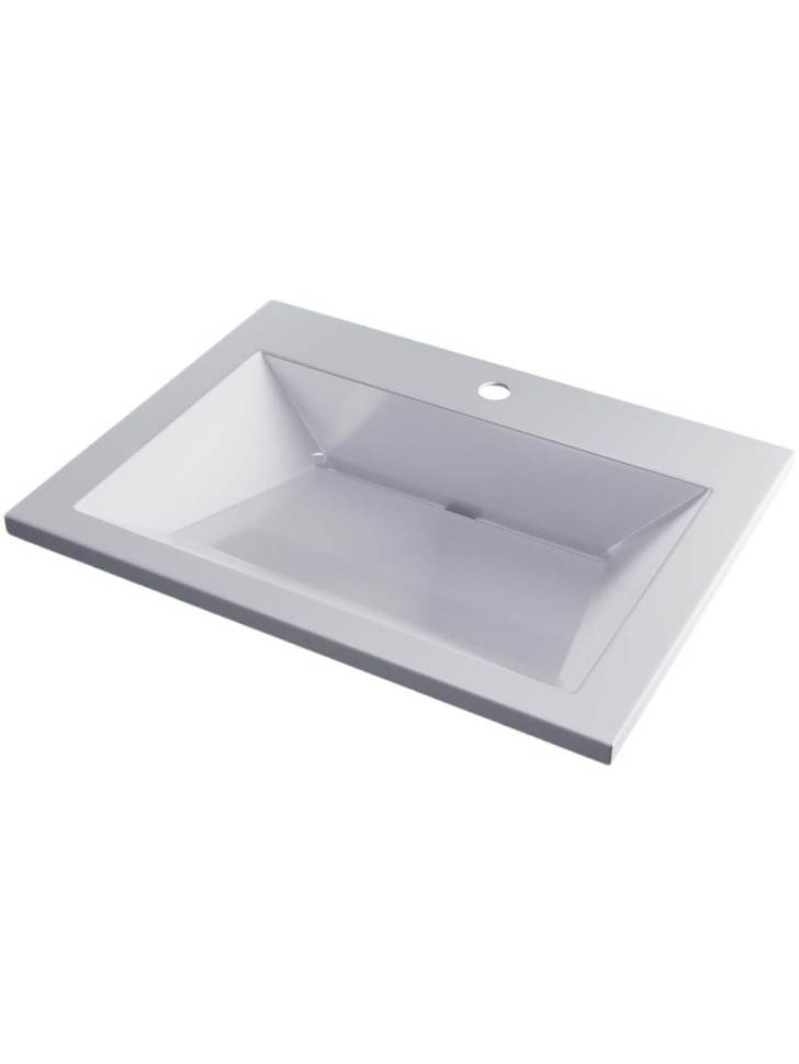 Раковина для ванной Uperwood Megan 100х48х16,5 см, черная матовая