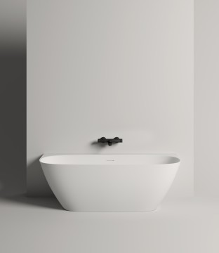 Ванна пристенная SOFIA WALL 170x80 S-Sense Глянцевое