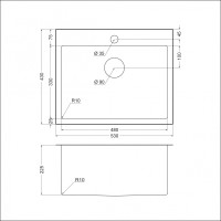 Мойка EMAR EMB-115 EMB-115 PVD Nano Coppery