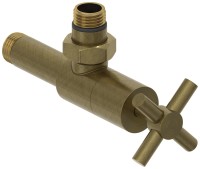 Вентиль угловой крест (G 1/2&quot; НР х G 1/2&quot; НР)